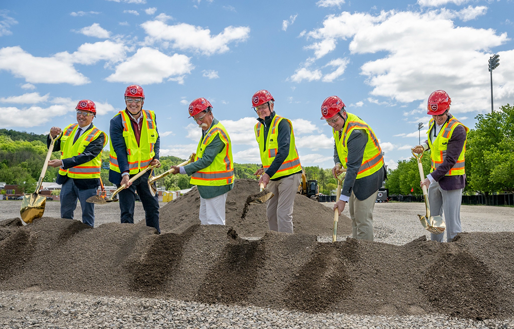 Consigli breaks ground on 97,250 s/f athletics facility for Colgate University